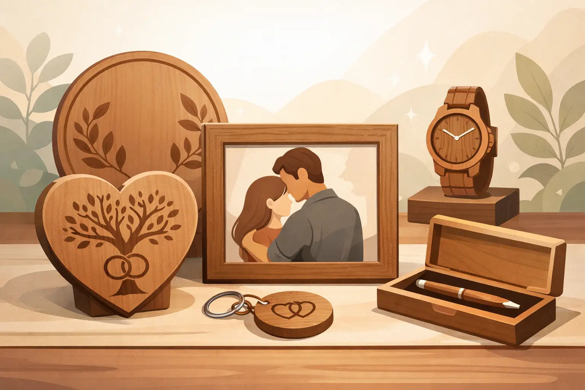 Why Personalised Wooden Gifts Last