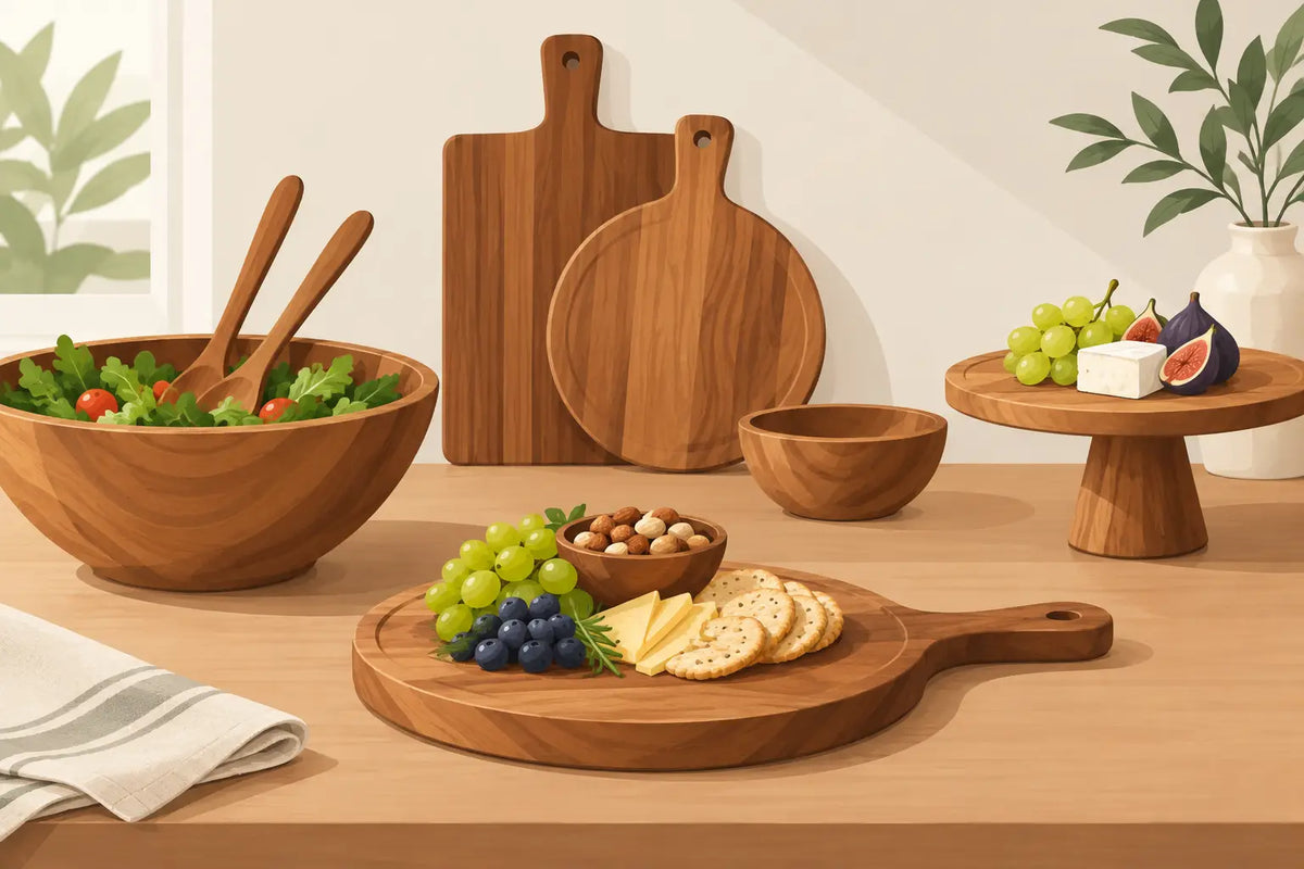 A Guide to Wooden Serving Pieces at Home