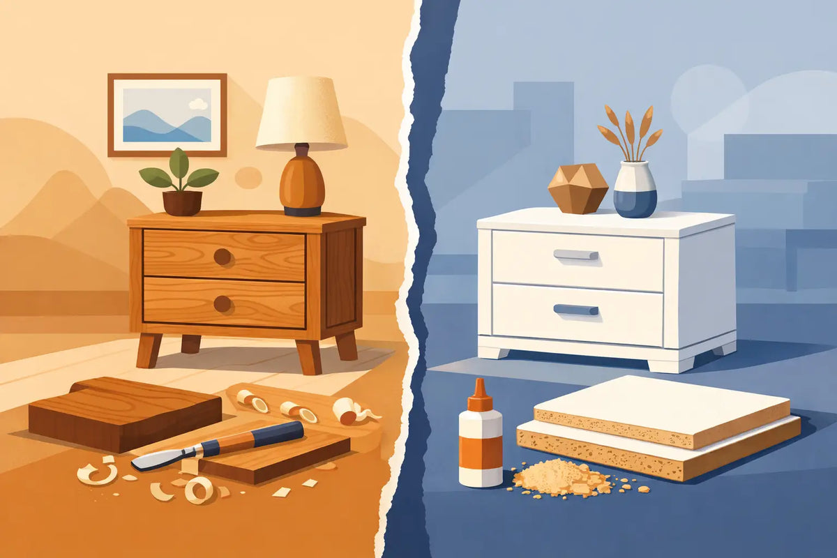 Solid Wood vs MDF Decor: What Lasts Better?
