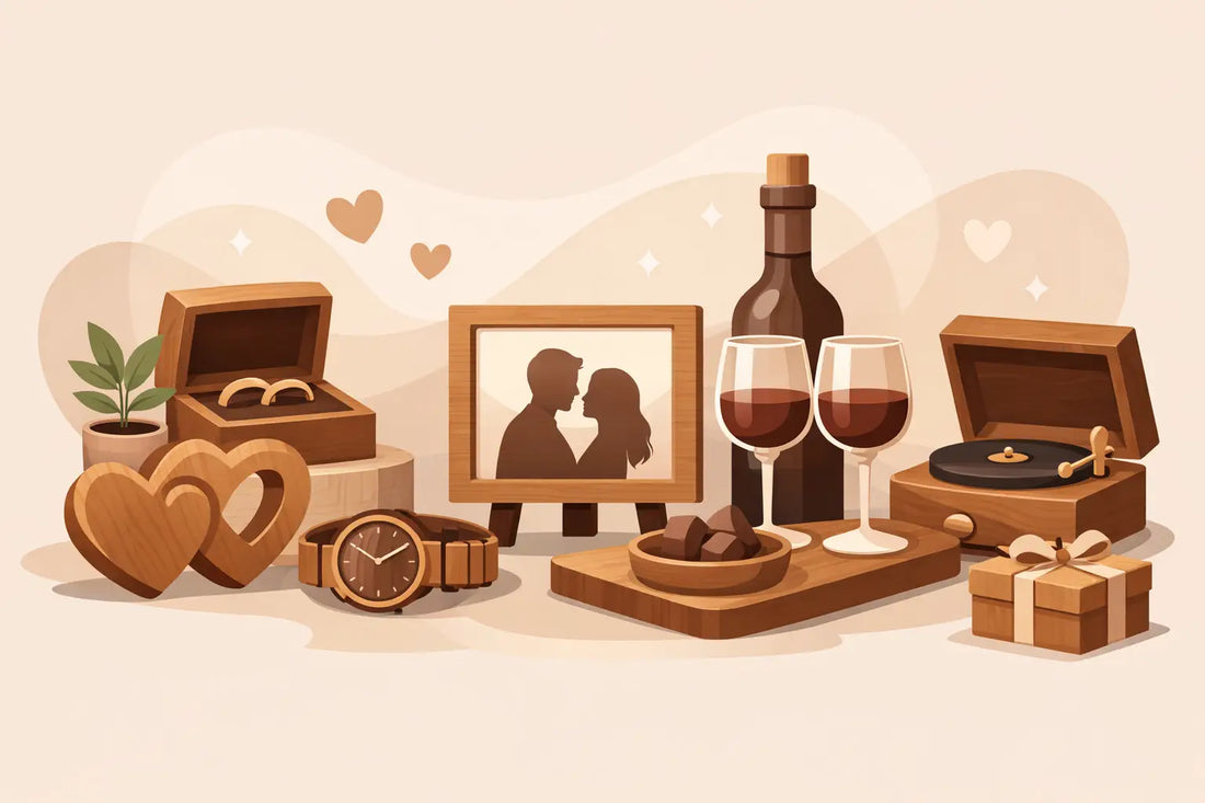 17 Wooden Anniversary Gift Ideas