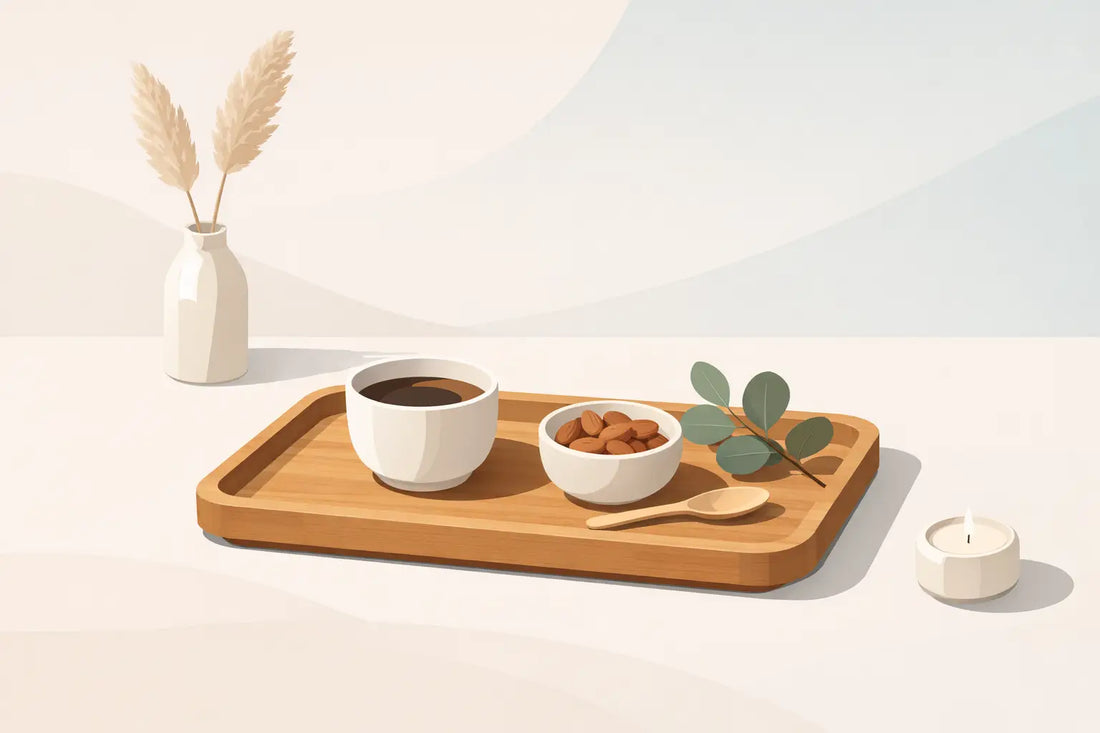 Why a Minimalist Wooden Serving Tray Works