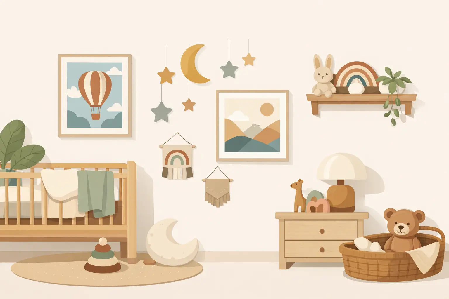 A Guide to Nursery Wall Decor That Lasts