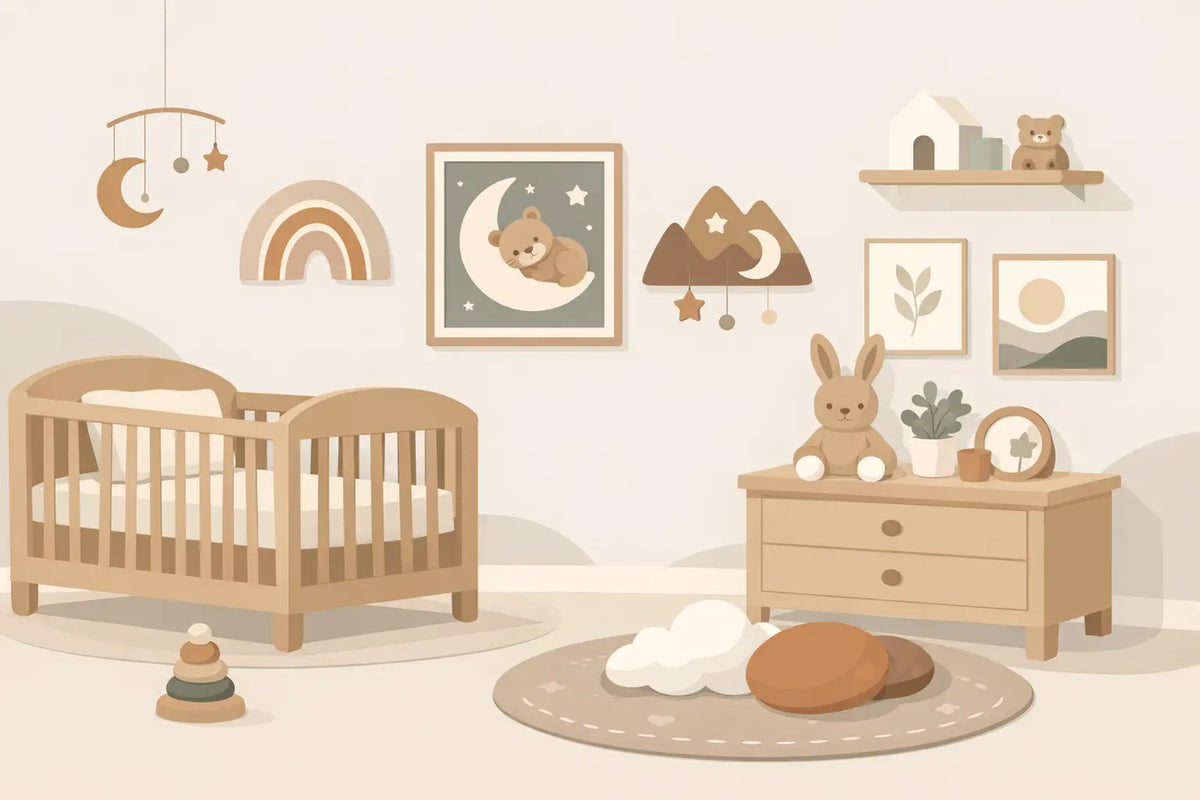 Choosing Nursery Signs for a Calm, Personal Room