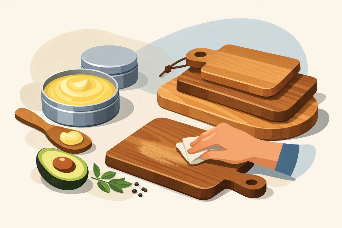 Wood Butter for Serving Boards Made to Be Used