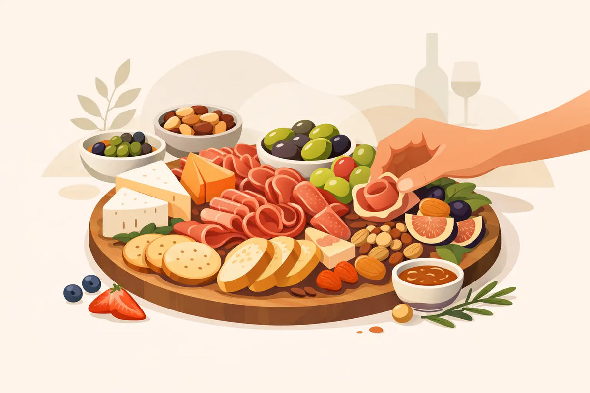 How to Arrange Charcuterie Boards Beautifully