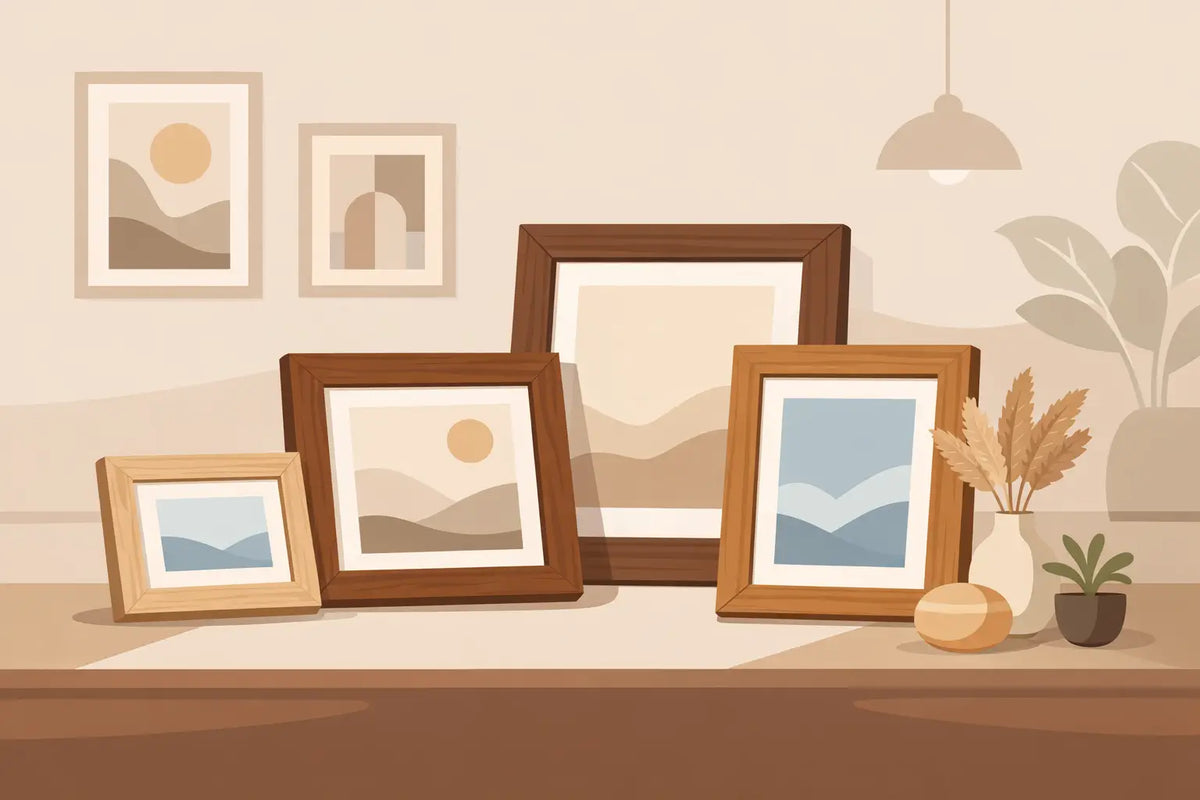 How to Choose Wooden Picture Frames for Your Home