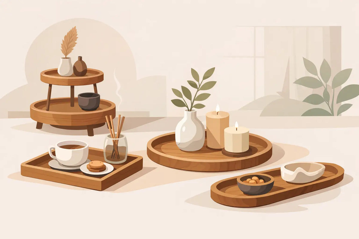 Wooden Trays That Feel at Home