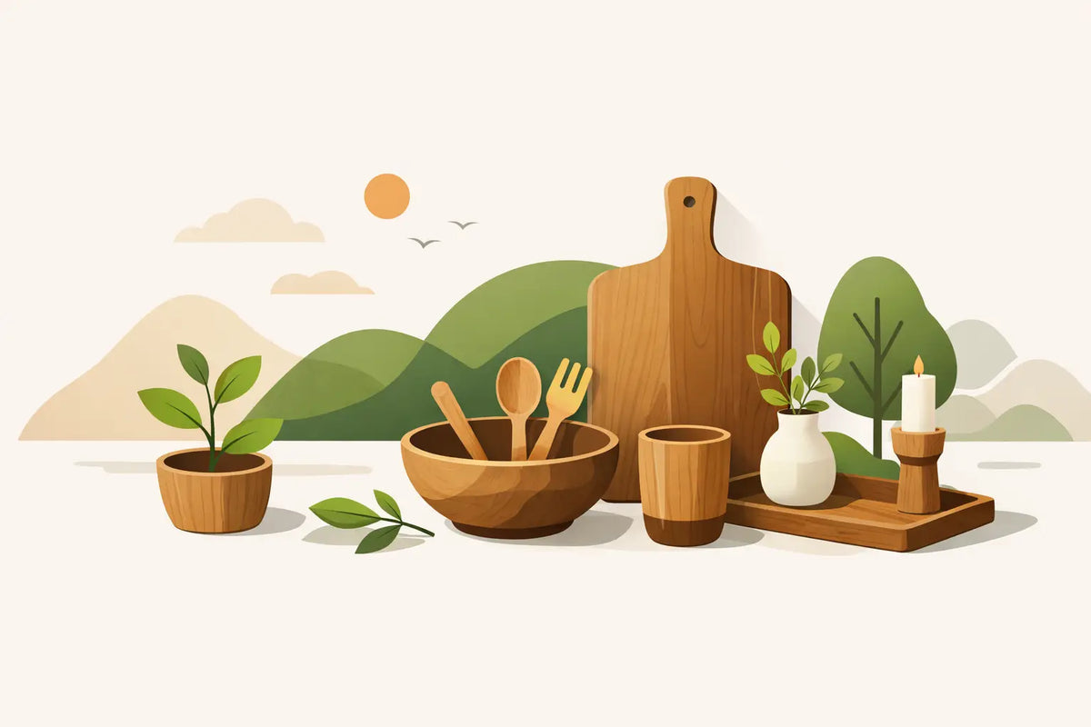How to Choose Sustainable Wood Homeware