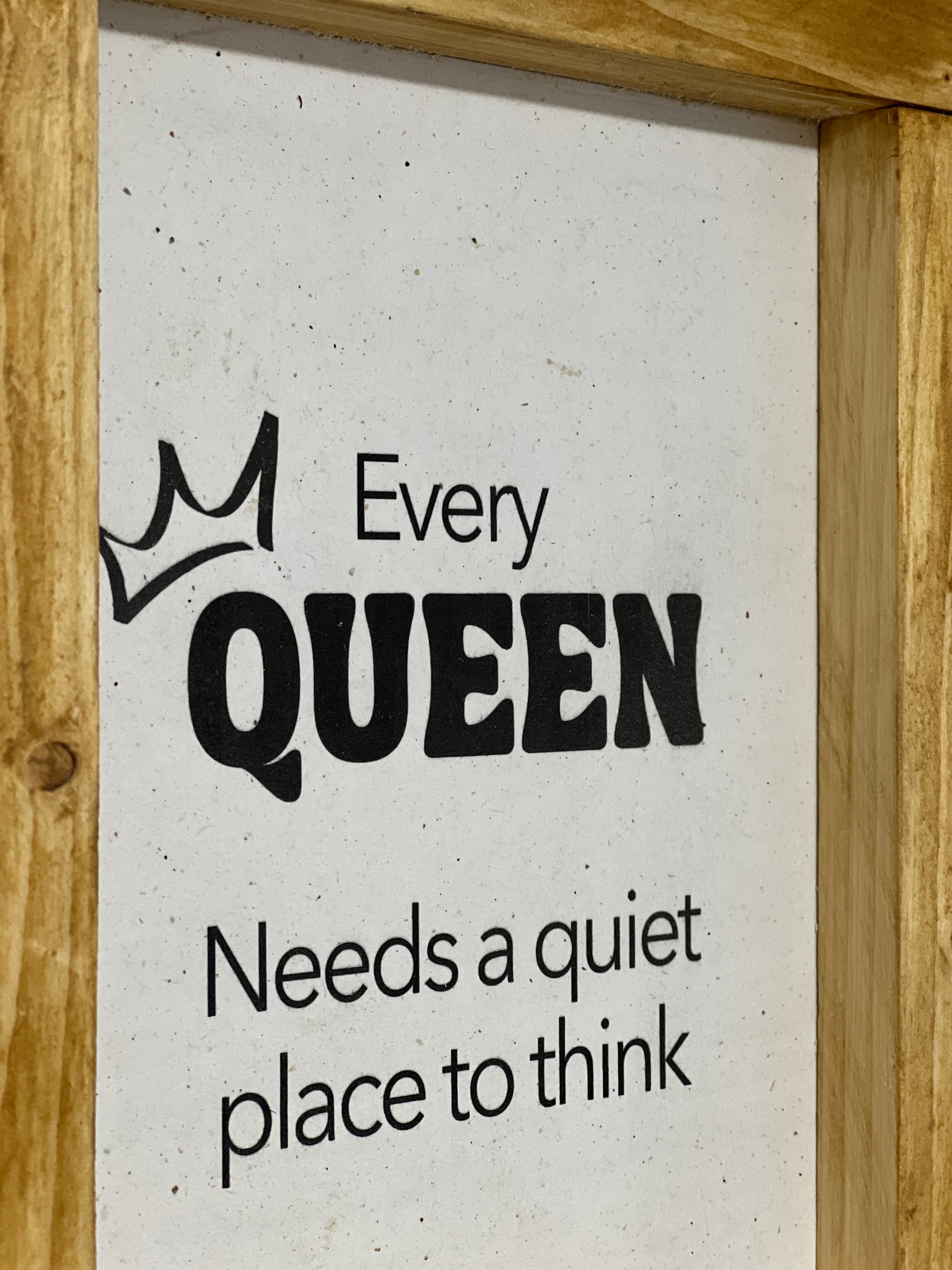 Reclaimed Wood Framed Sign | Handmade Quote Sign | Eco-Friendly Décor image 1