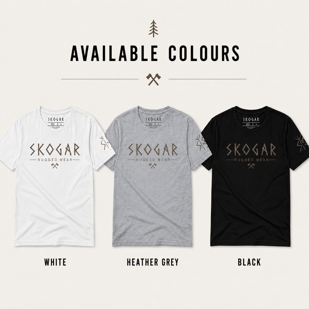 Men's SKOGAR Graphic T-Shirt, Nordic Inspired Outdoor Adventure Tee