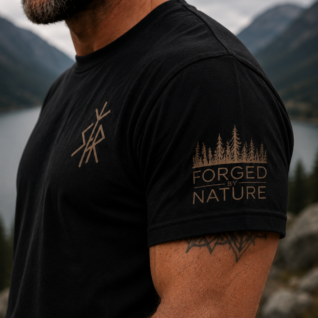 SKOGAR Rugged Wear T-Shirt – Forged by Nature