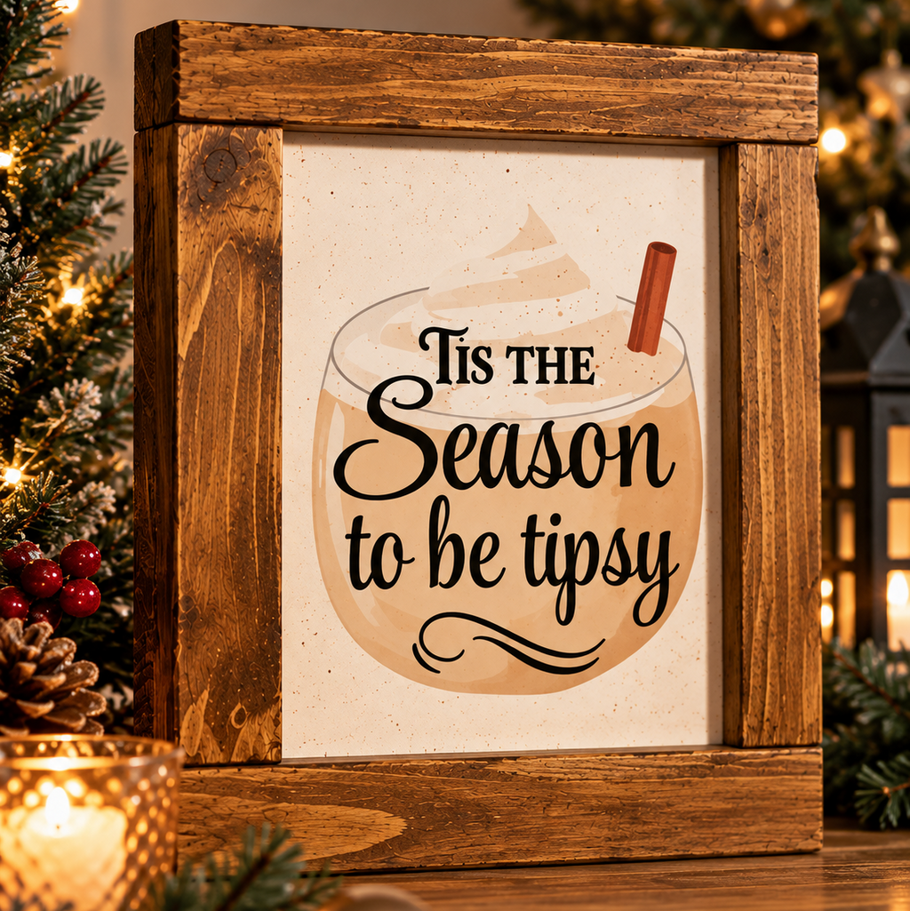 Funny Christmas Signs | Reclaimed Wood Décor