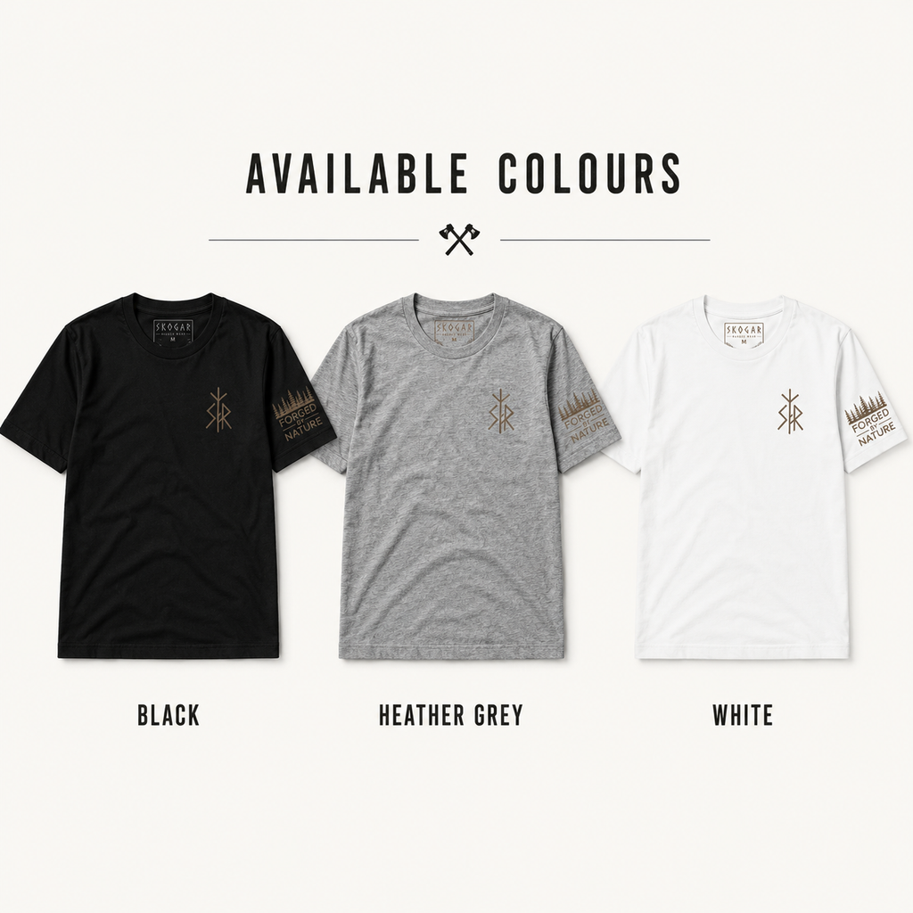 SKOGAR Rugged Wear T-Shirt – Forged by Nature