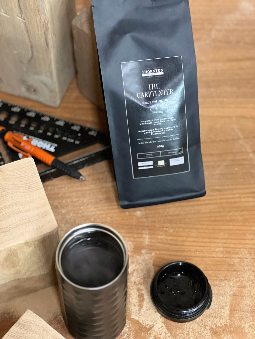 The Carver Coffee | Smooth & Sweet German Whole Bean Coffee | Decaffeinated image 5