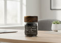 My Little Jar of “GEH (Weg) to Give” | Funny Desk Gift | Laser Cut Wooden Tokens image 0