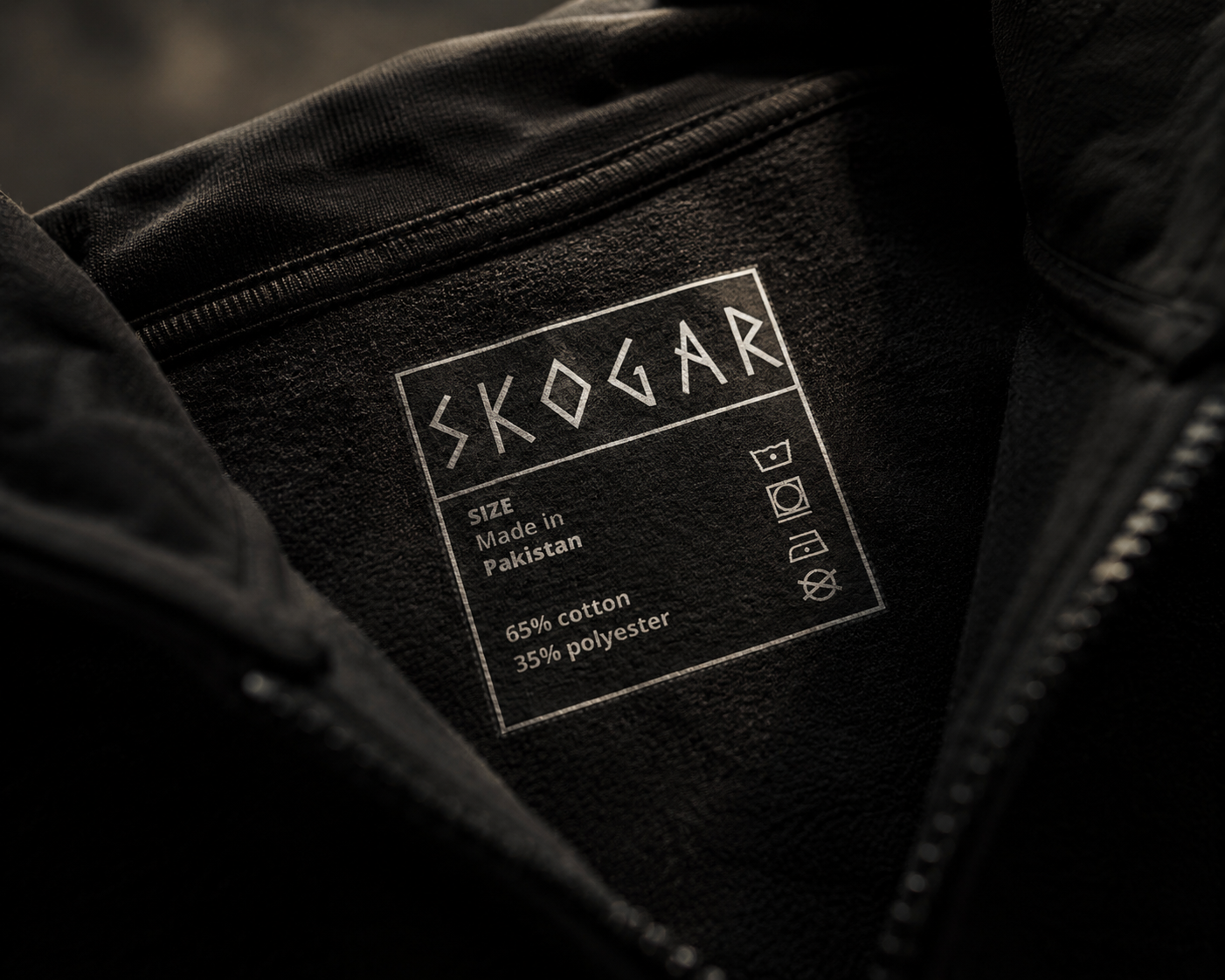 SKOGAR Quarter Zip Sweatshirt | Nordic Pullover | Soft Brushed Outdoor Jumper