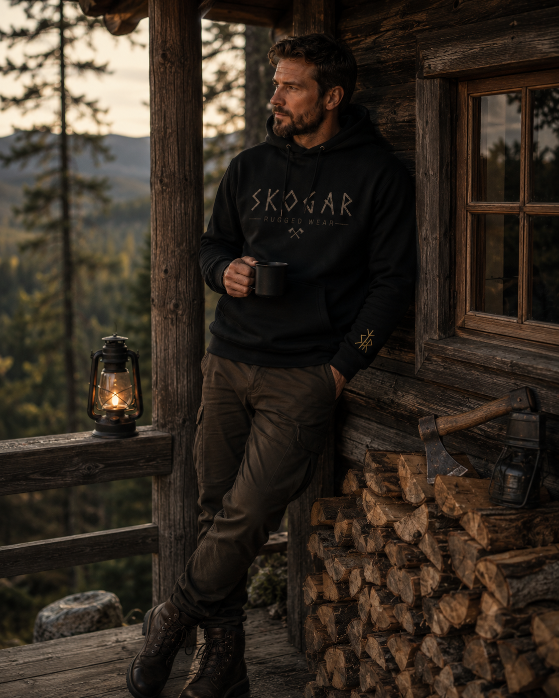 SKOGAR Rugged Wear Hoodie