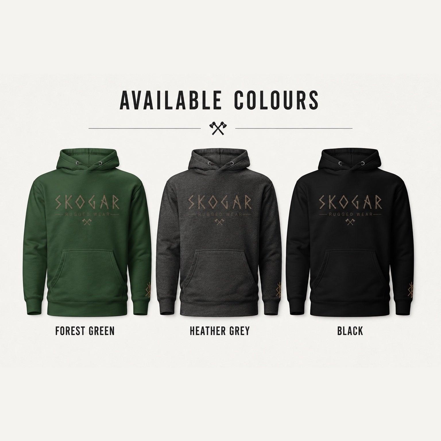SKOGAR Rugged Wear Hoodie