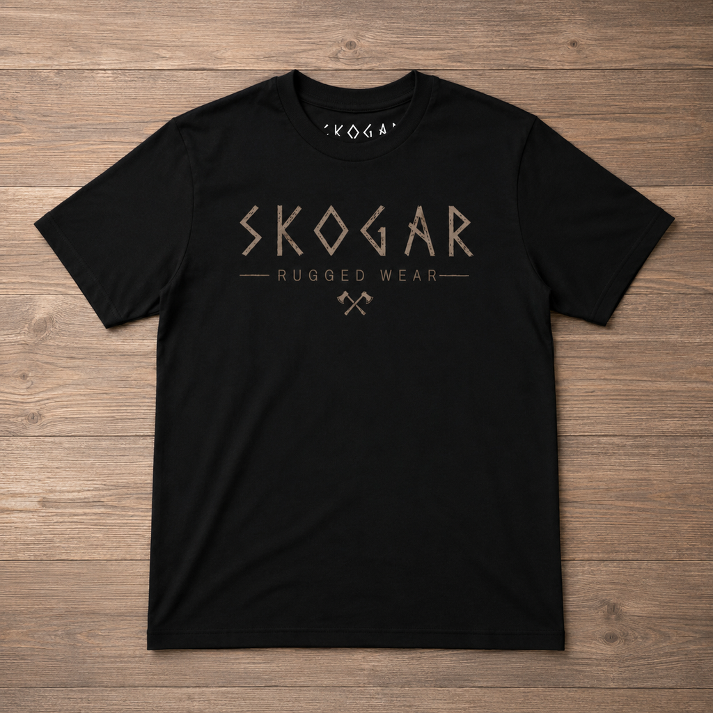 Kids Organic Cotton T-Shirt | Nordic Outdoor Shirt for Children | Forest Adventure Tee