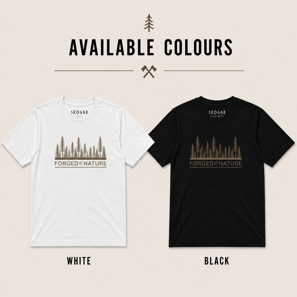 Organic Kids Hiking T-Shirt | Forged by Nature | Matching Dad & Kid Adventure Tee