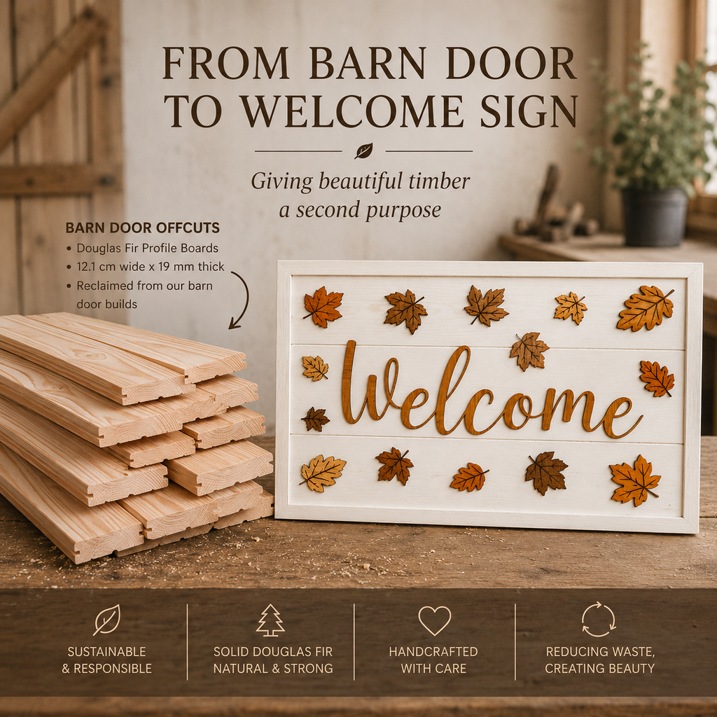 Autumn Welcome Sign, Wooden Fall Door Sign, Rustic Autumn Door Décor, Fall Leaves Front Door Decoration