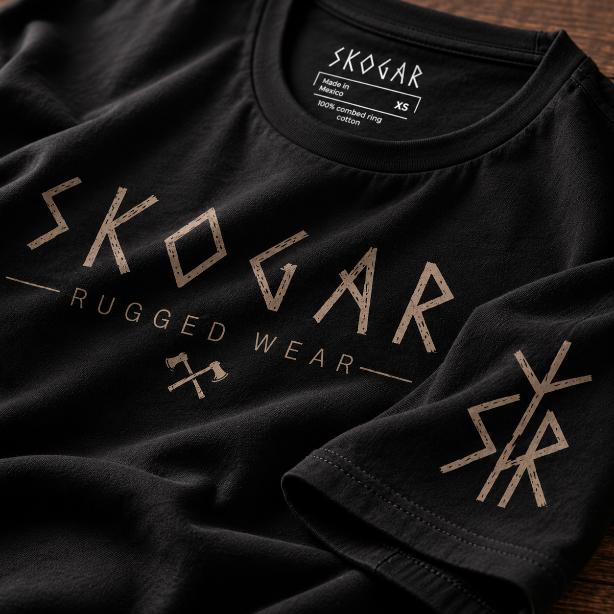 Men's SKOGAR Graphic T-Shirt, Nordic Inspired Outdoor Adventure Tee