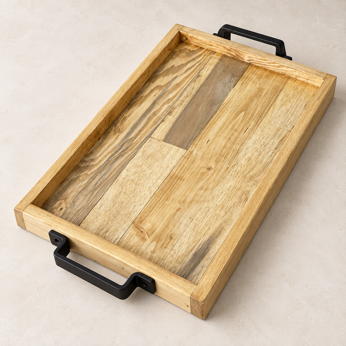 Recycled Pallet Wood Serving Tray