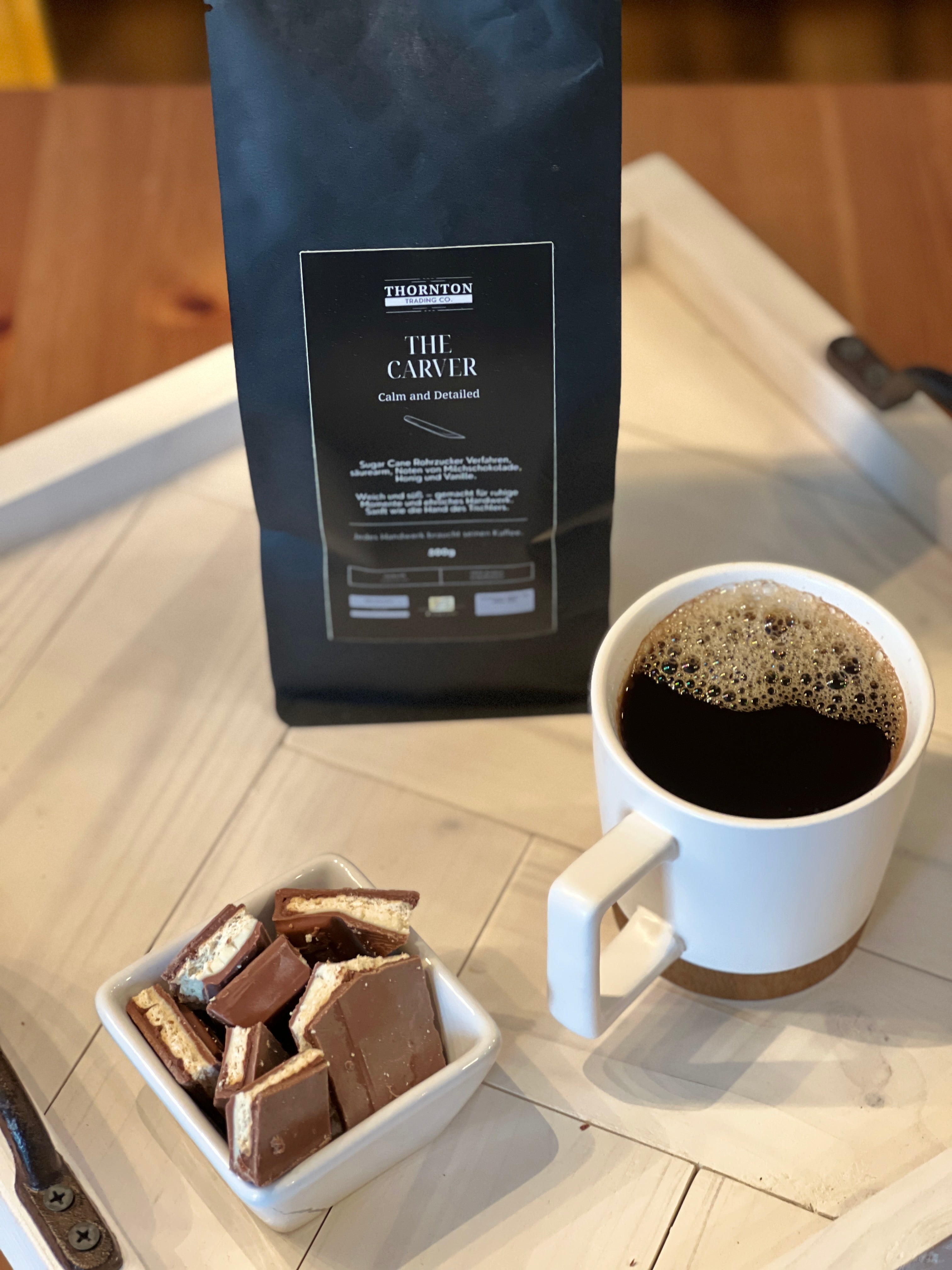 The Carver Coffee | Smooth & Sweet German Whole Bean Coffee | Decaffeinated image 6