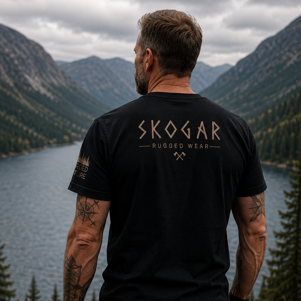 SKOGAR Rugged Wear T-Shirt – Forged by Nature