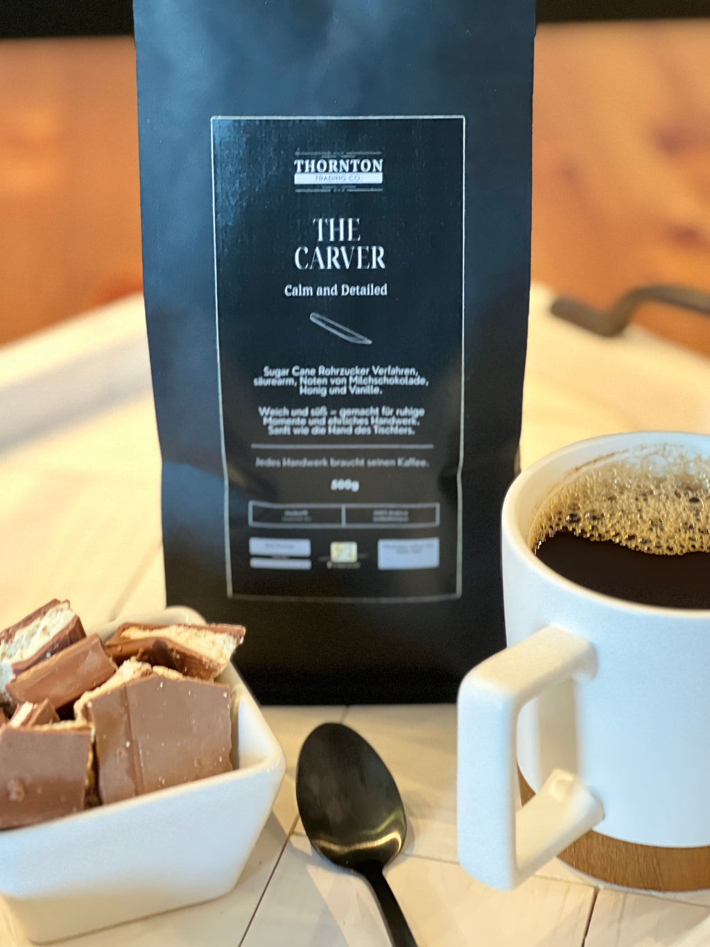 The Carver Coffee | Smooth & Sweet German Whole Bean Coffee | Decaffeinated image 7