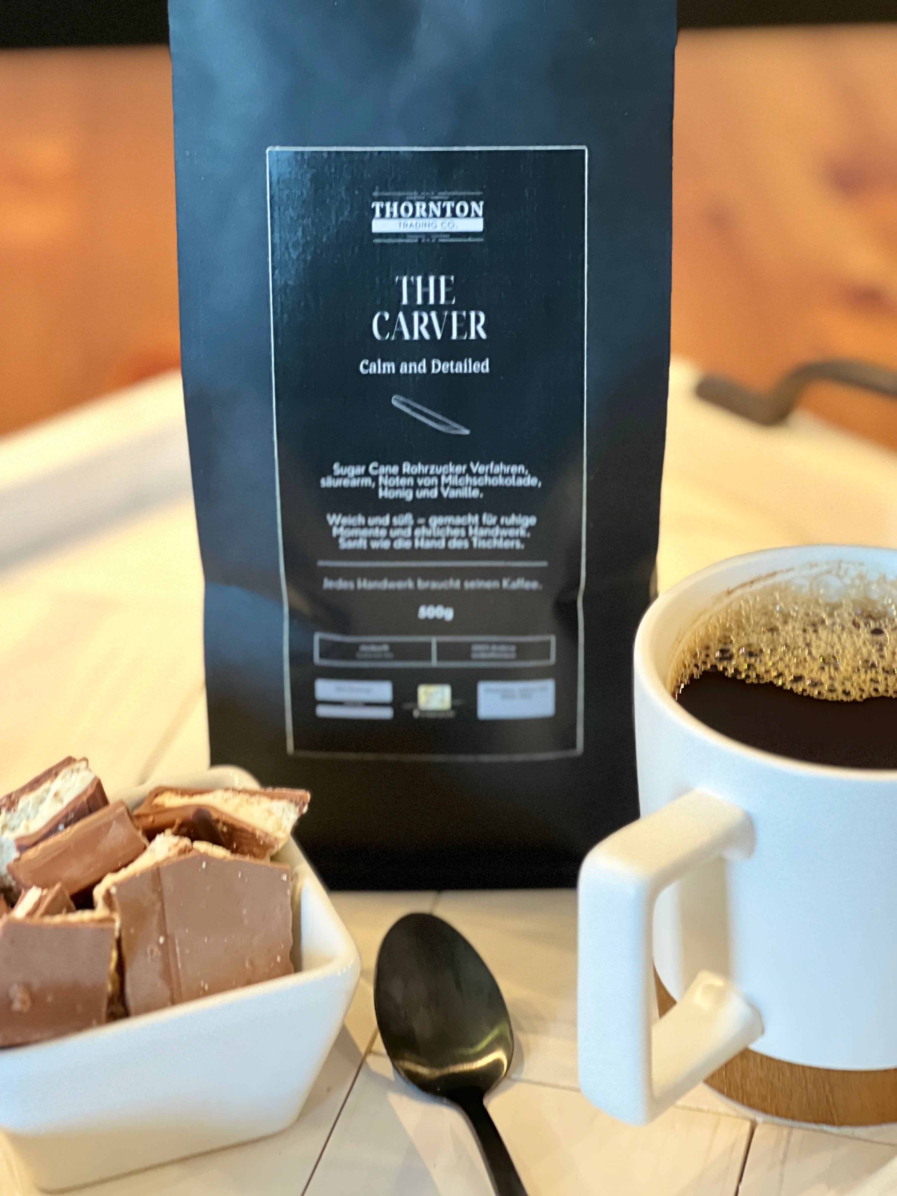 The Carver Coffee | Smooth & Sweet German Whole Bean Coffee | Decaffeinated image 7