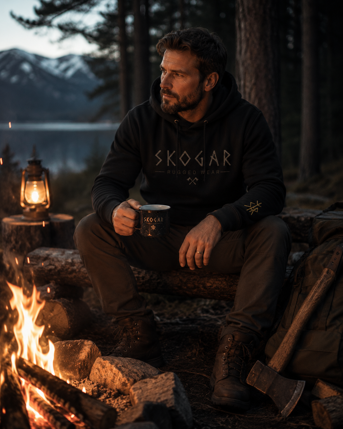 SKOGAR Rugged Wear Hoodie