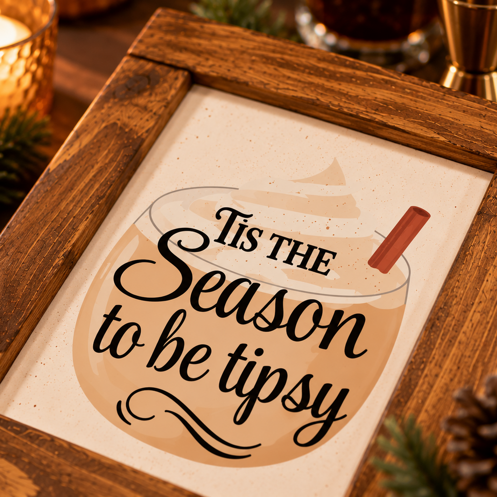 Funny Christmas Signs | Reclaimed Wood Décor