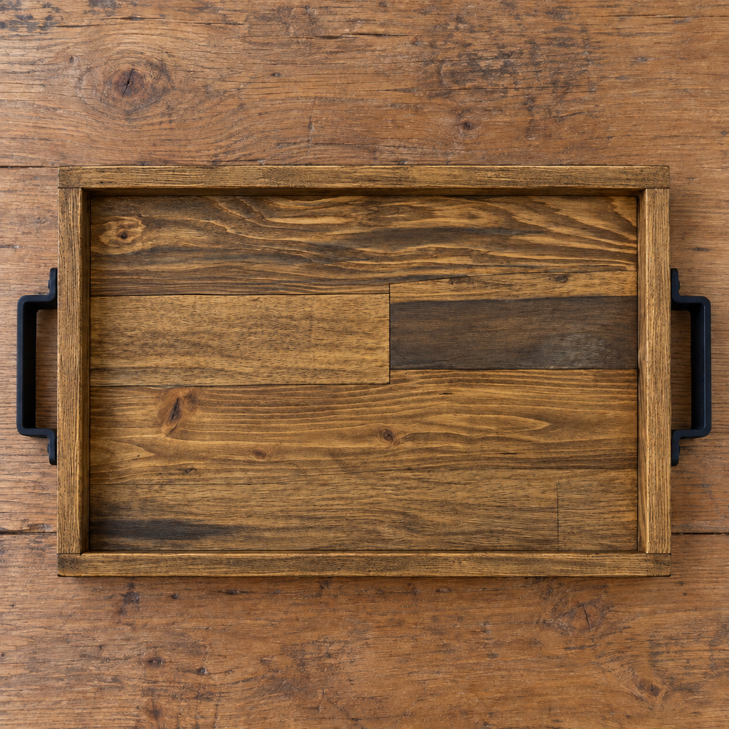 Recycled Pallet Wood Serving Tray