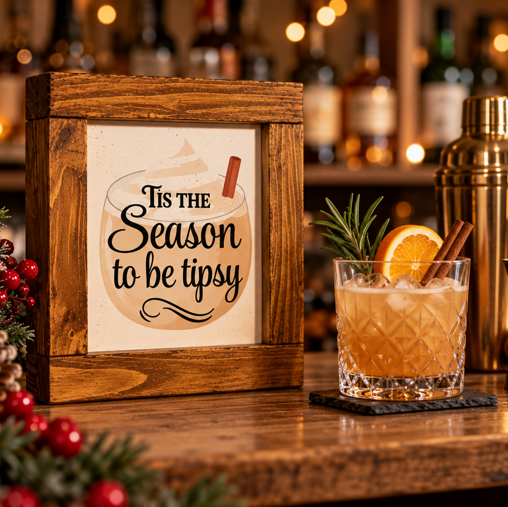 Funny Christmas Signs | Reclaimed Wood Décor