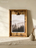 Reclaimed Wood Photo Frame – Rustic Pallet Wood Picture Holder with Clip