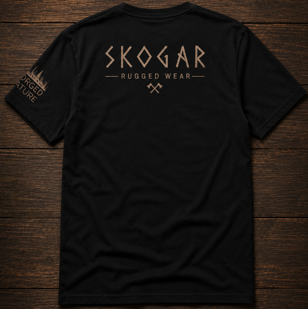 SKOGAR Rugged Wear T-Shirt – Forged by Nature