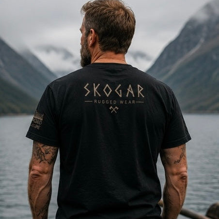SKOGAR Rugged Wear T-Shirt – Forged by Nature