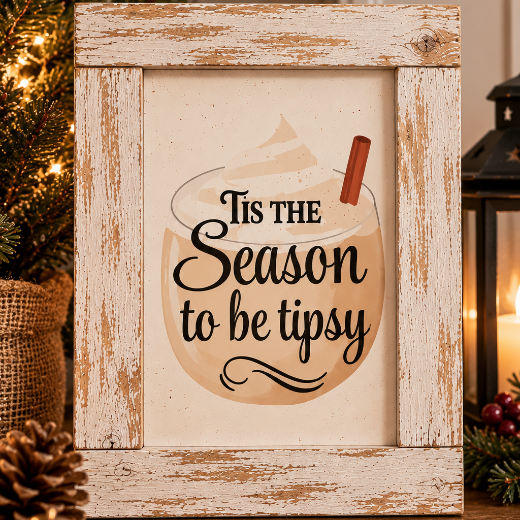 Funny Christmas Signs | Reclaimed Wood Décor