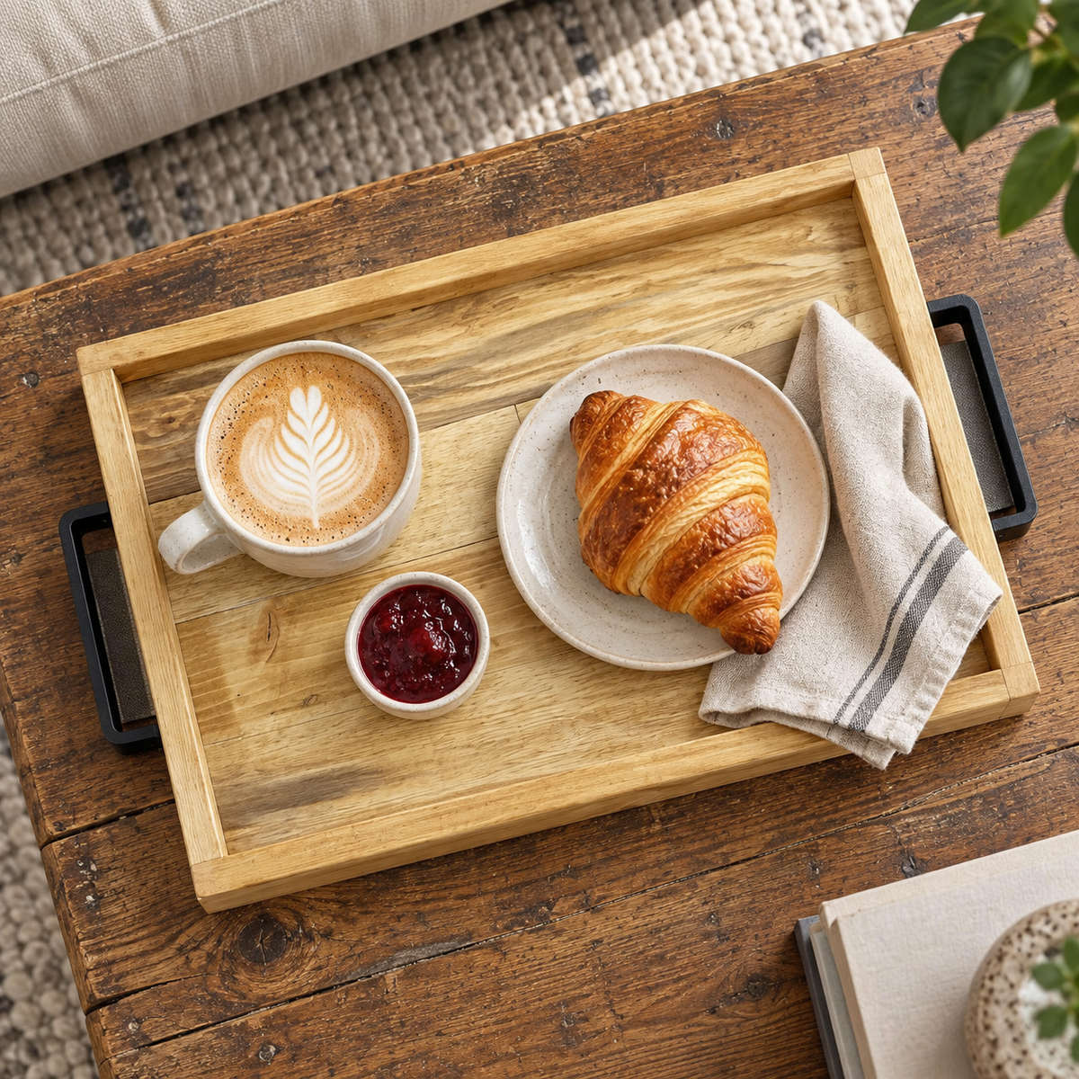 Recycled Pallet Wood Serving Tray