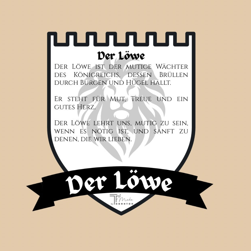 Personalised Lion Wall Crest | Safari Nursery Décor