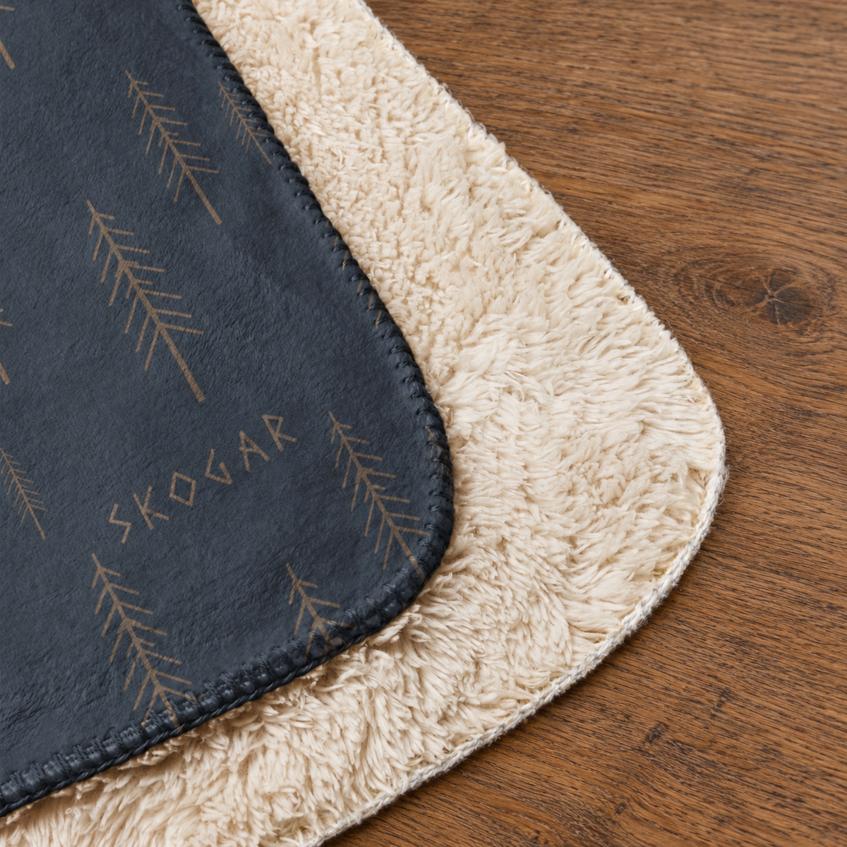 Woodland Sherpa Blanket