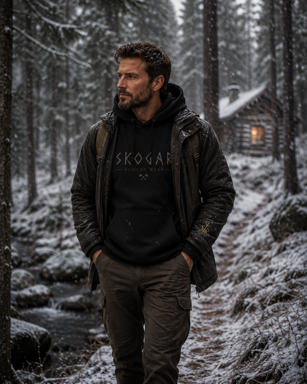 SKOGAR Rugged Wear Hoodie