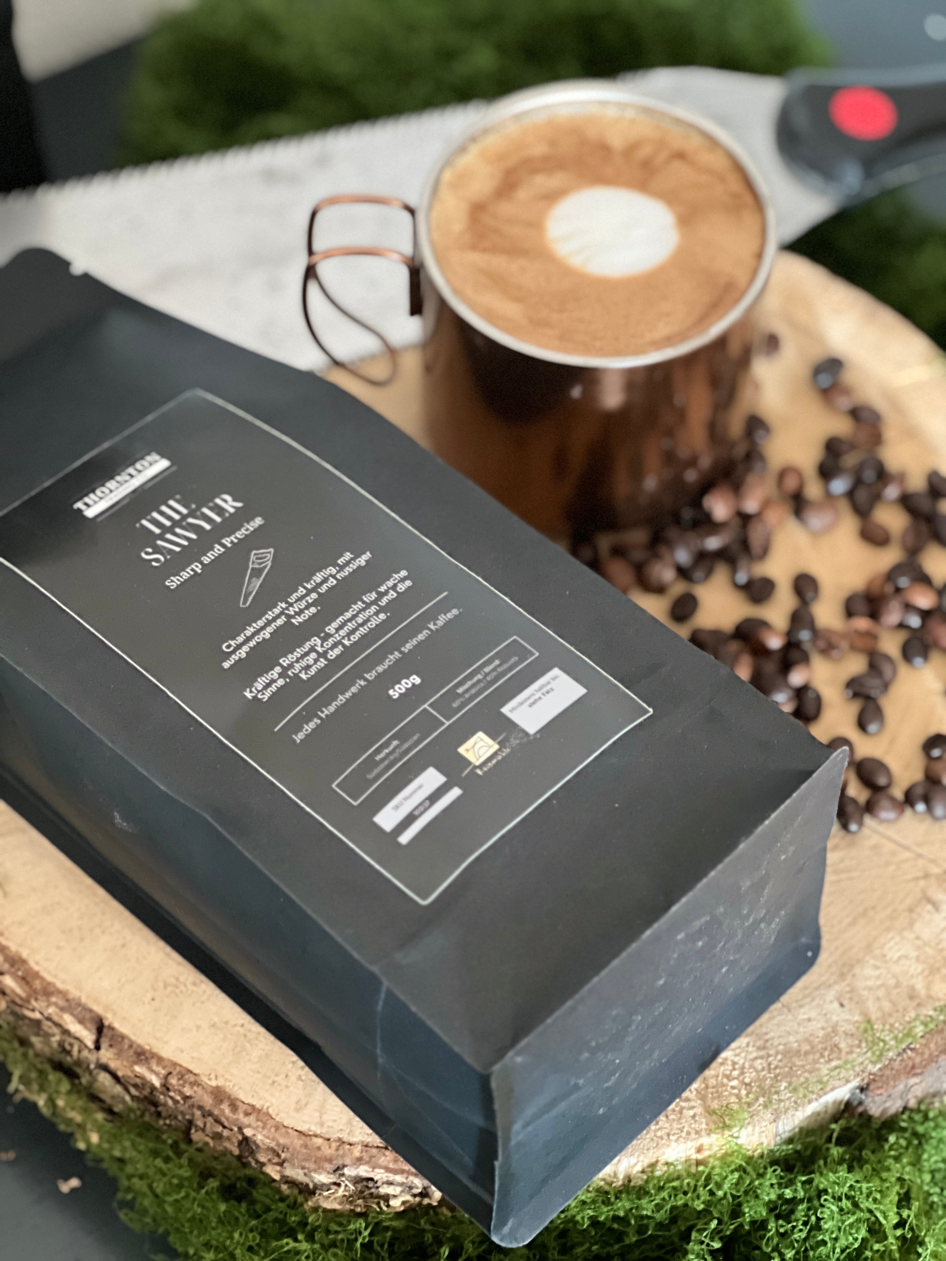 The Sawyer Coffee | Bold & Spiced German Whole Bean Coffee | Strong Roast image 2