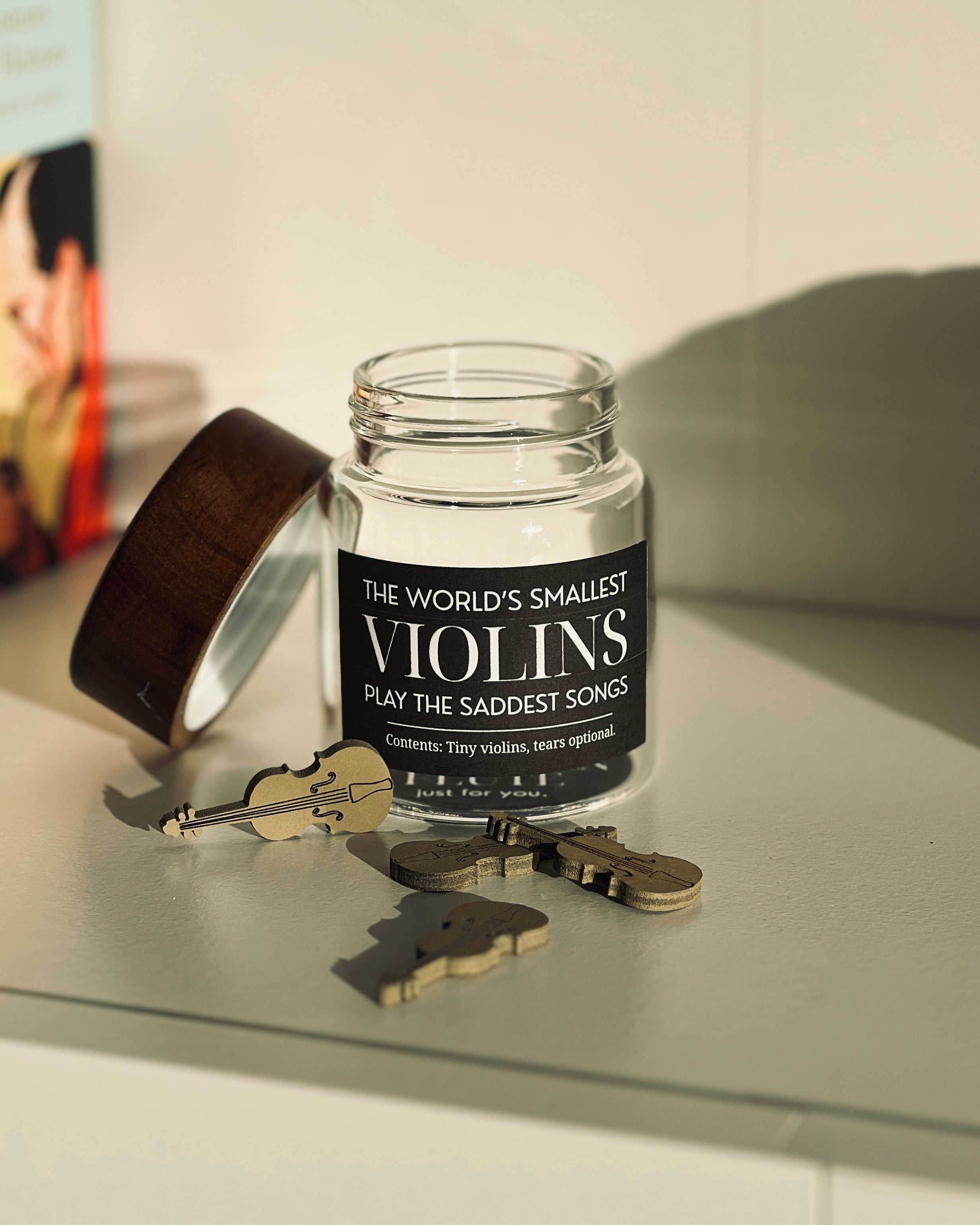 World’s Smallest Violin Jar – Funny Gift for Friend | Sarcastic Sympathy Gift image 8
