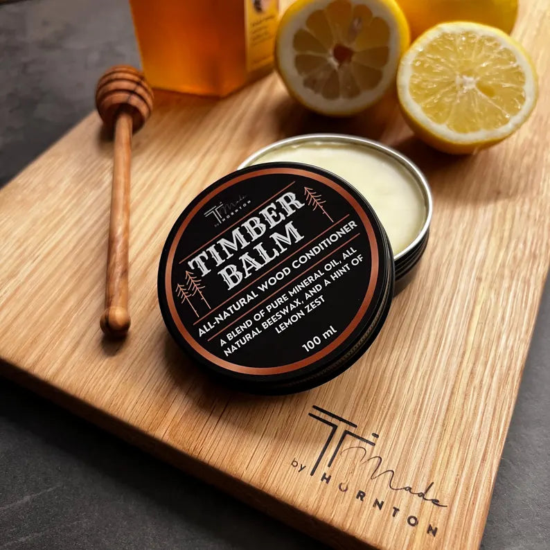Timber Balm – Natural wood conditioner with beeswax & mineral oil image 4